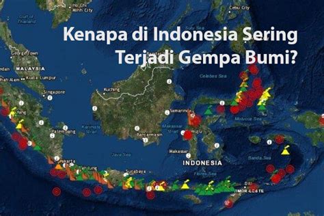 kenapa indonesia sering gempa